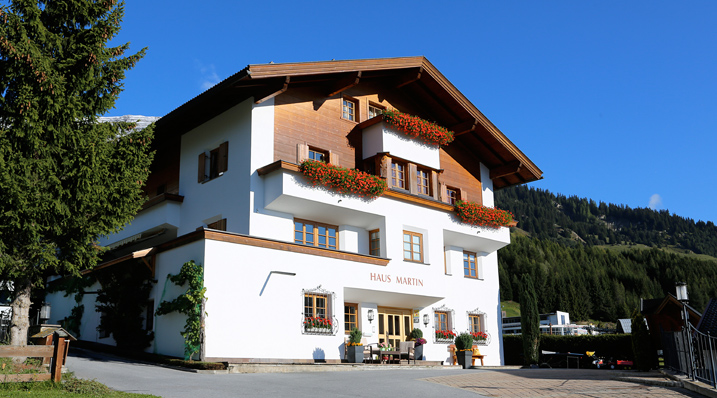 Haus Martin im Sommer